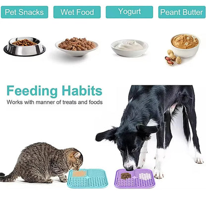 Calming Lick Mat for Dogs & Cats